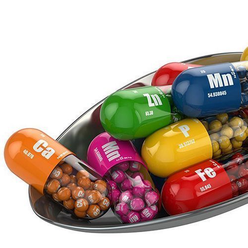 Stilisierte Mineral-Kapseln — Analyse der Zusammensetzung.