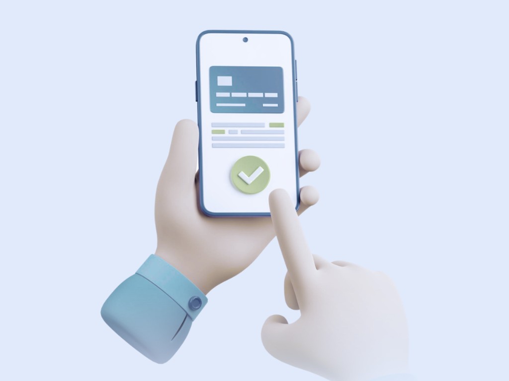 Bestätigte Auswahl auf dem Smartphone — Bewertungen und Erfahrungen.